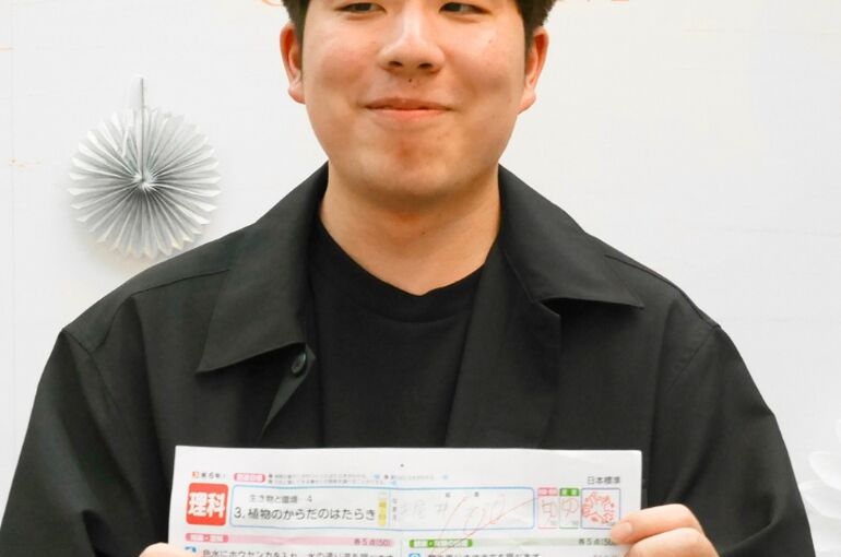 富来小学校タイムカプセル開封