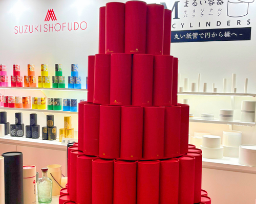 TOKYO PACK 2026 鈴木松風堂の紙管展示｜卒業記念タイムカプセル「おうちキット」の原点