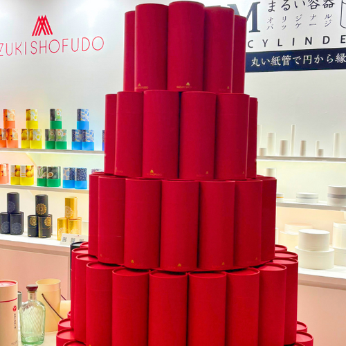 TOKYO PACK 2026 鈴木松風堂の紙管展示｜卒業記念タイムカプセル「おうちキット」の原点